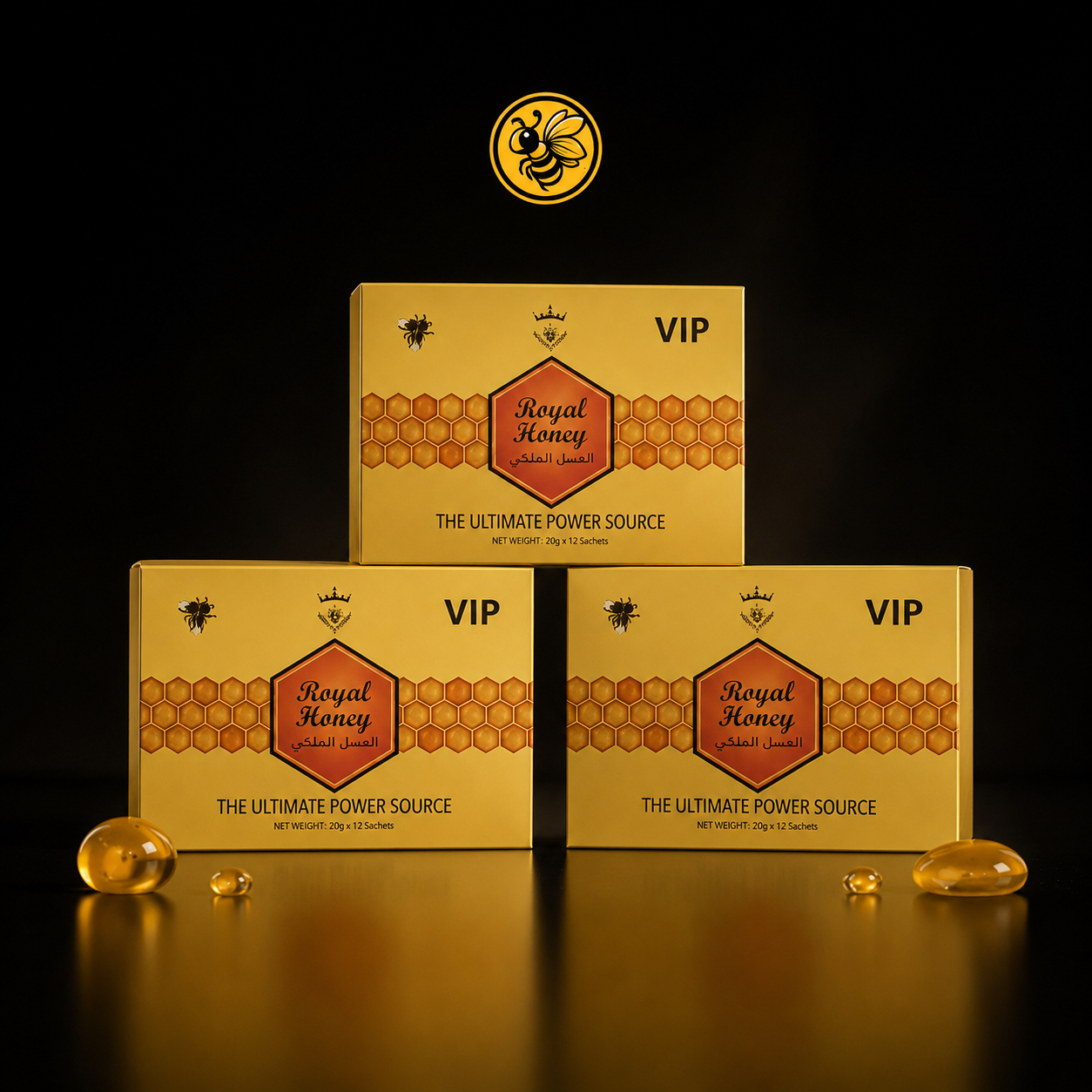 3 cajas - Promo Royal Honey