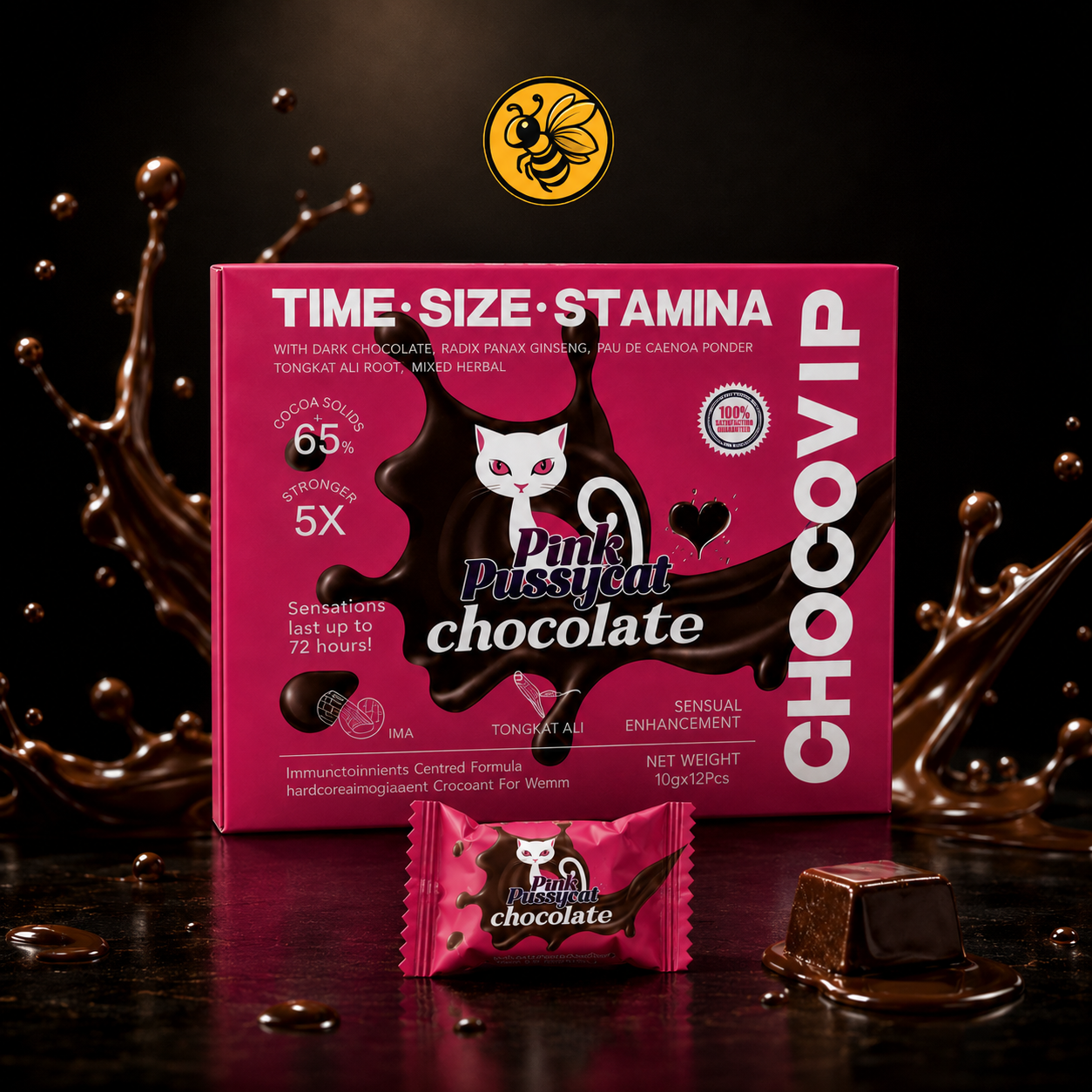 5 Cajas Pink Chocolate | Pack de Entrada