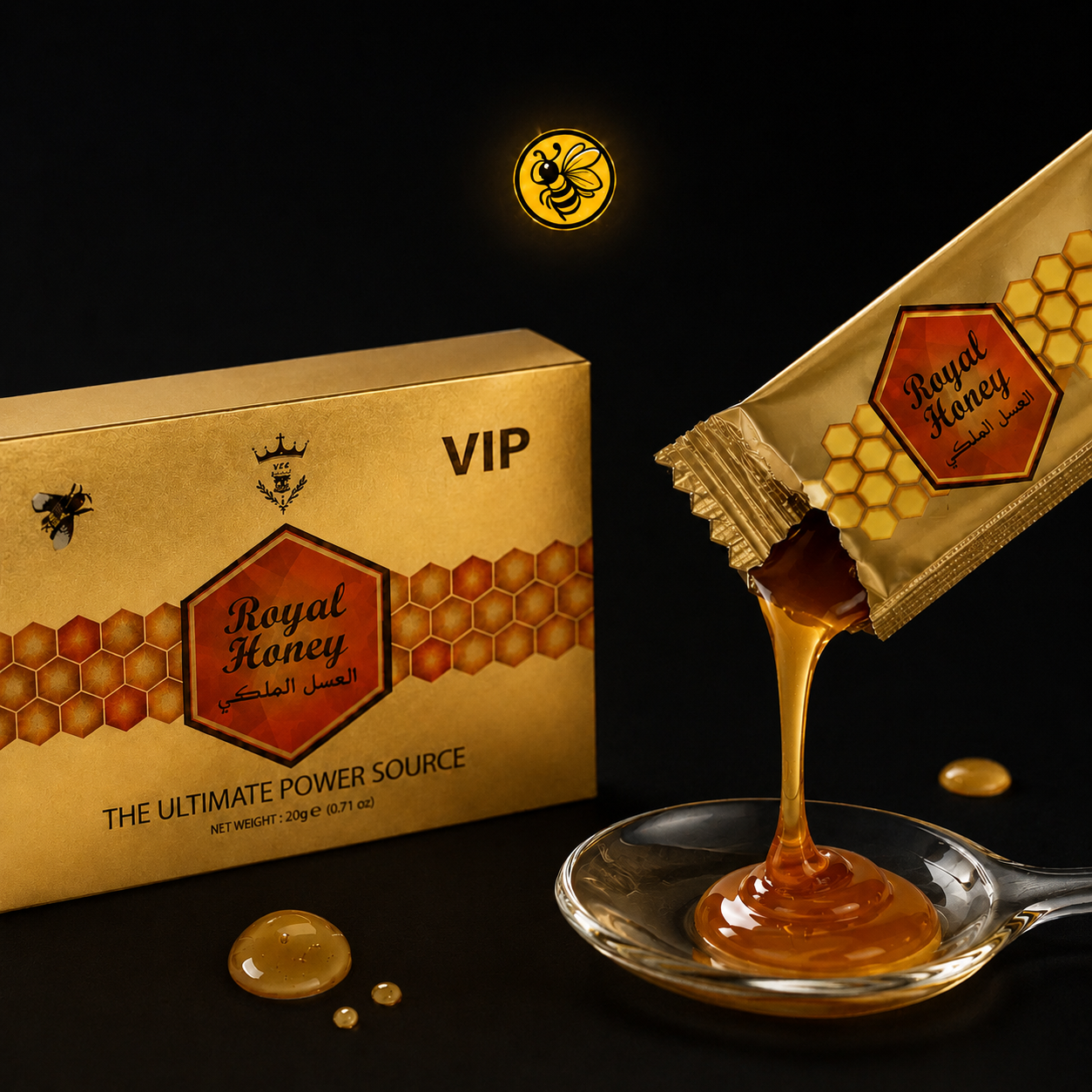 20 Cajas Royal Honey VIP | Pack Pro