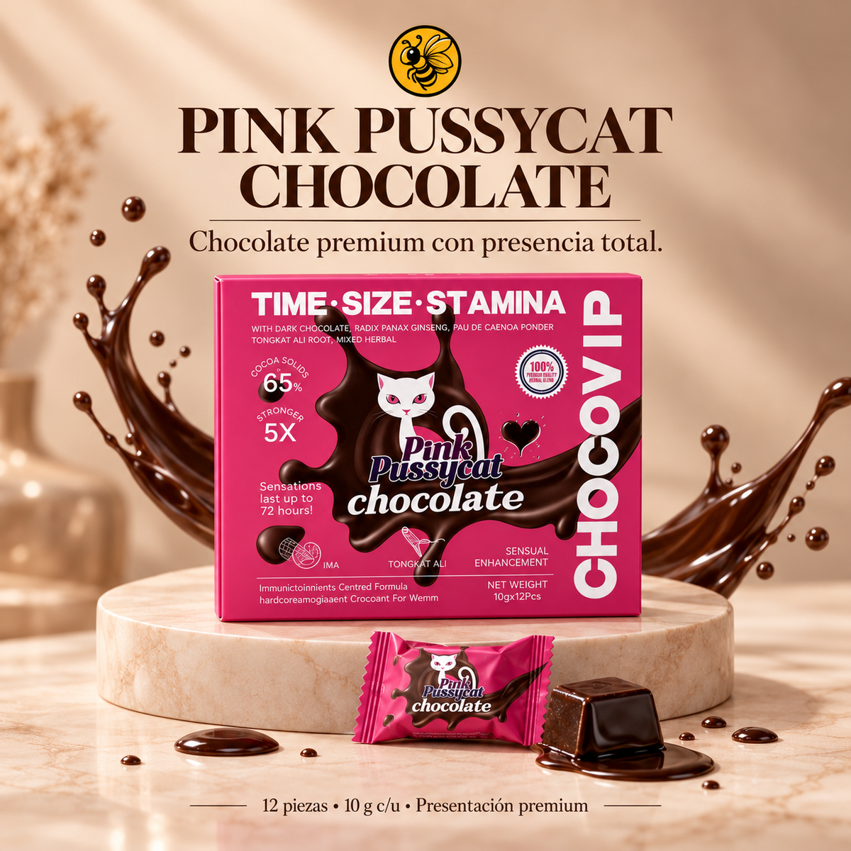 5 Cajas Pink Chocolate | Pack de Entrada