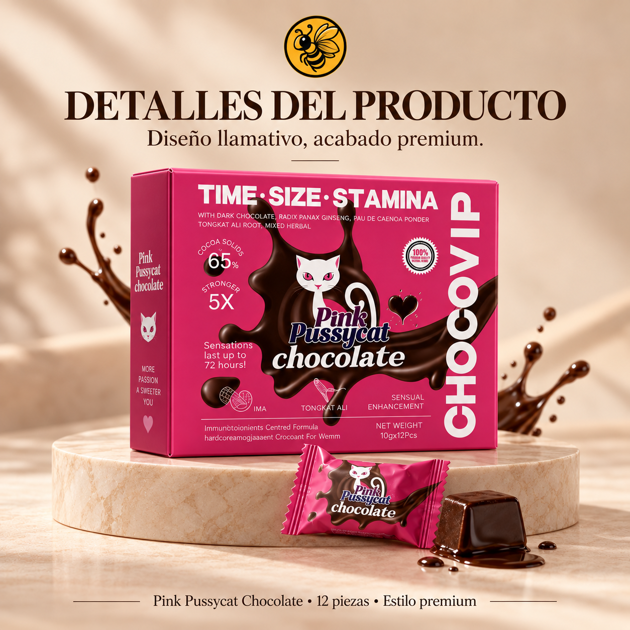 10 Cajas Pink Chocolate | Pack Distribuidor