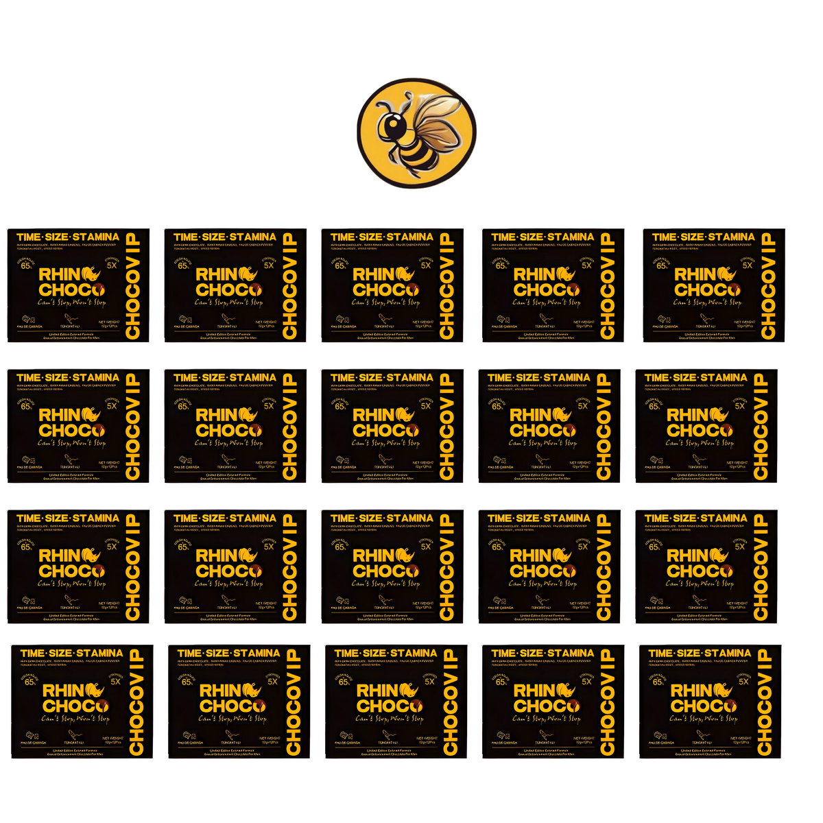 20 Cajas Rhino Choco | Pack Pro