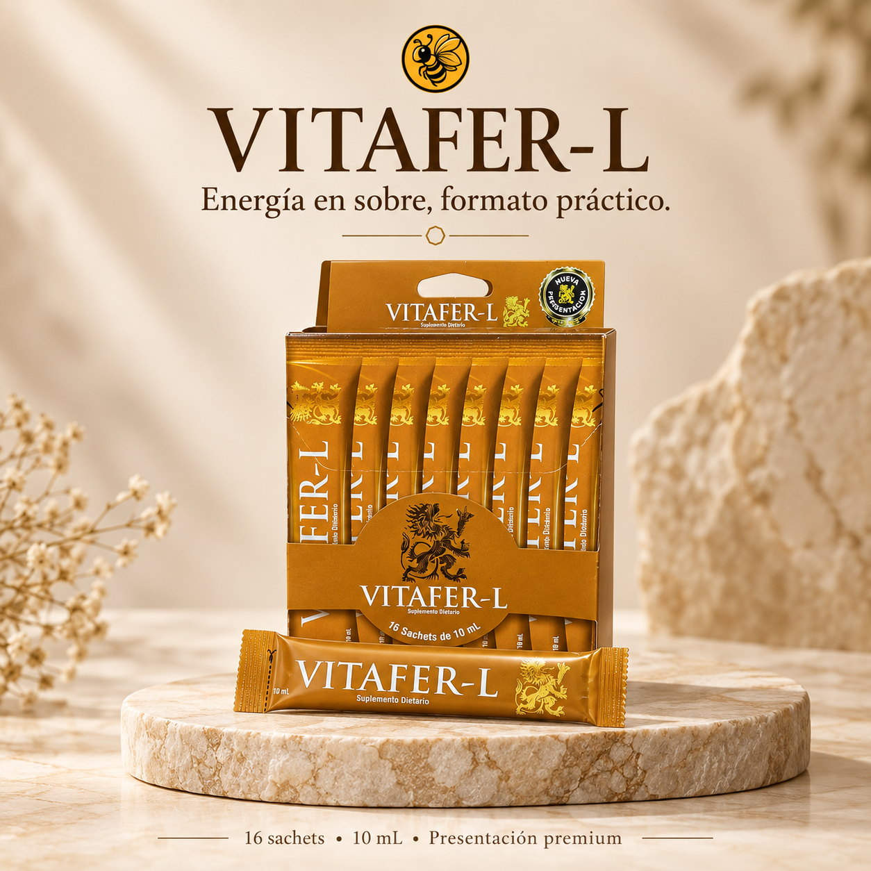 1 Caja Vitafer | 16 Sobres