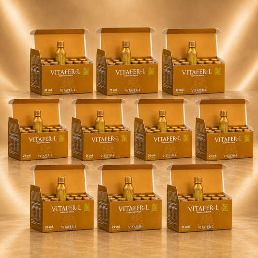 Vitafer-L Shots | Paquete de 10 Cajas – 240 Unidades
