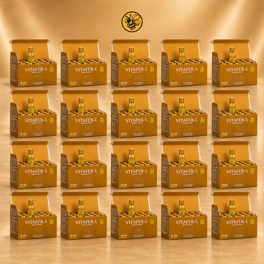 Vitafer-L Shots | Paquete de 20 Cajas – 480 Unidades