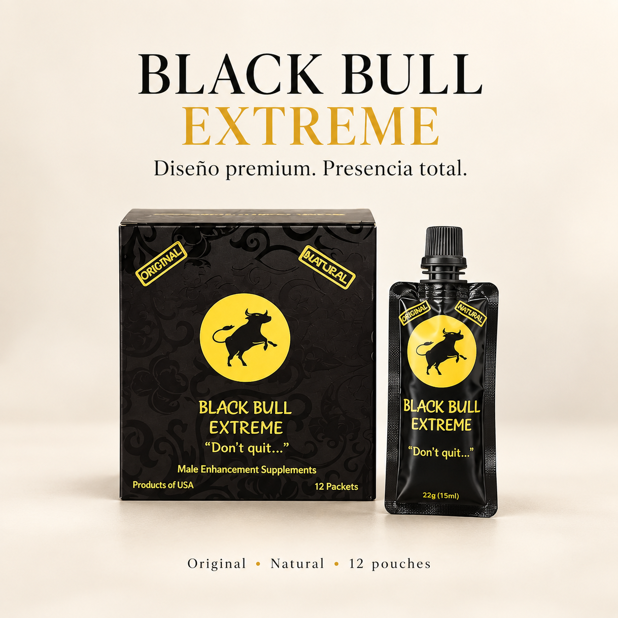 5 Cajas Black Bull | Pack Entrada