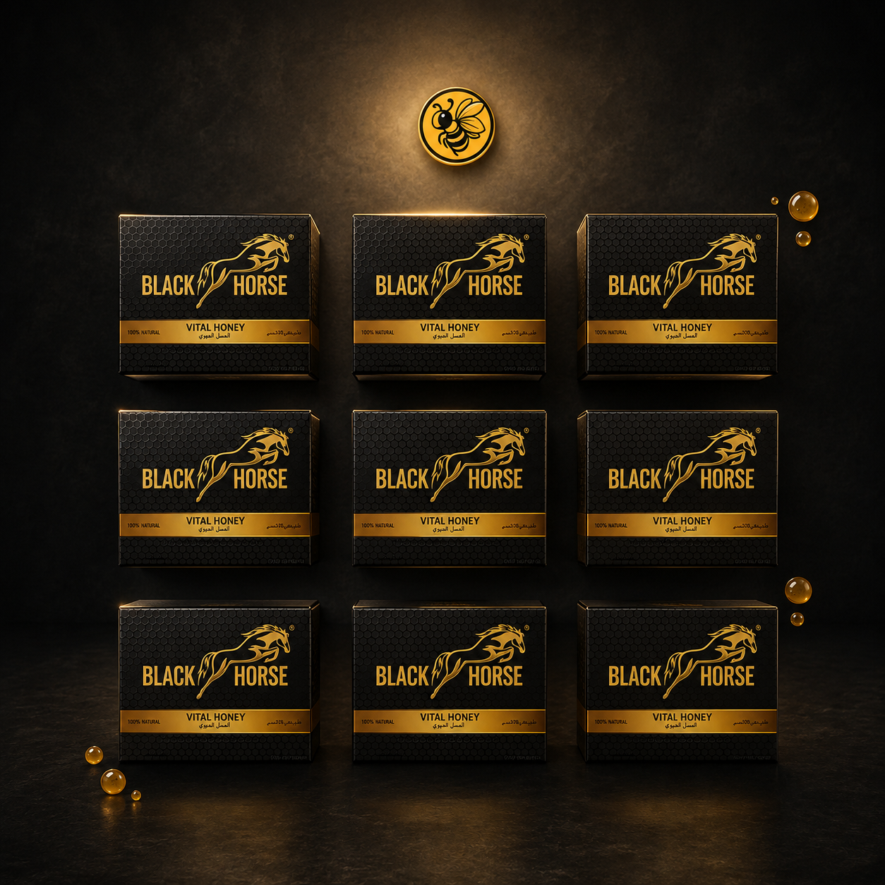 10 Cajas Black Horse | Pack Distribuidor