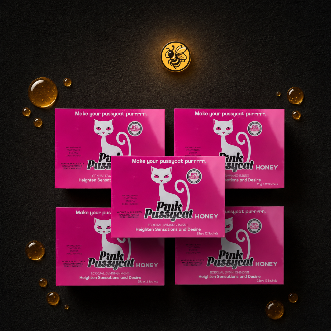 5 Cajas Pink P Cat | Pack Entrada
