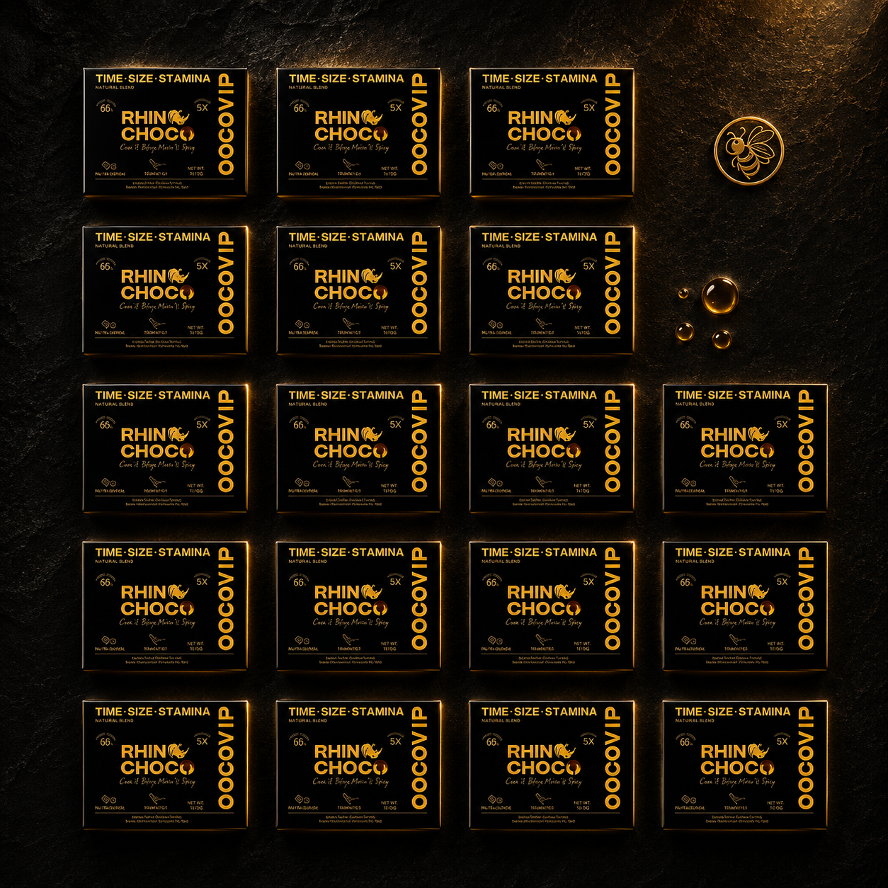 20 Cajas Rhino Choco | Pack Pro