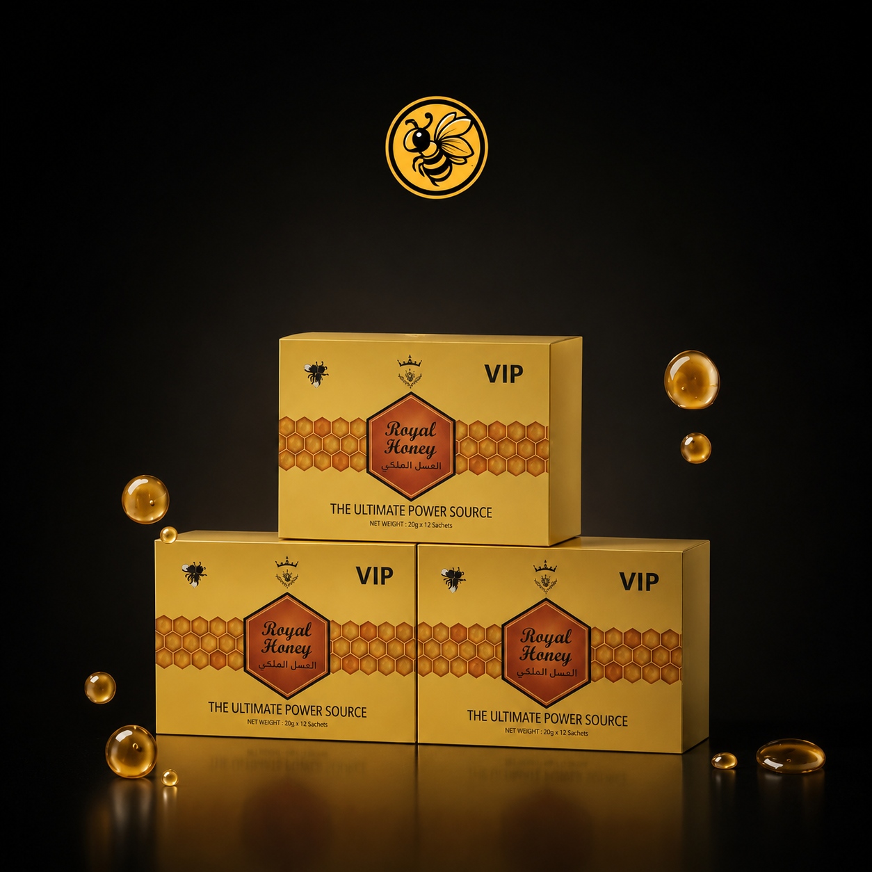3 cajas - Promo Royal Honey