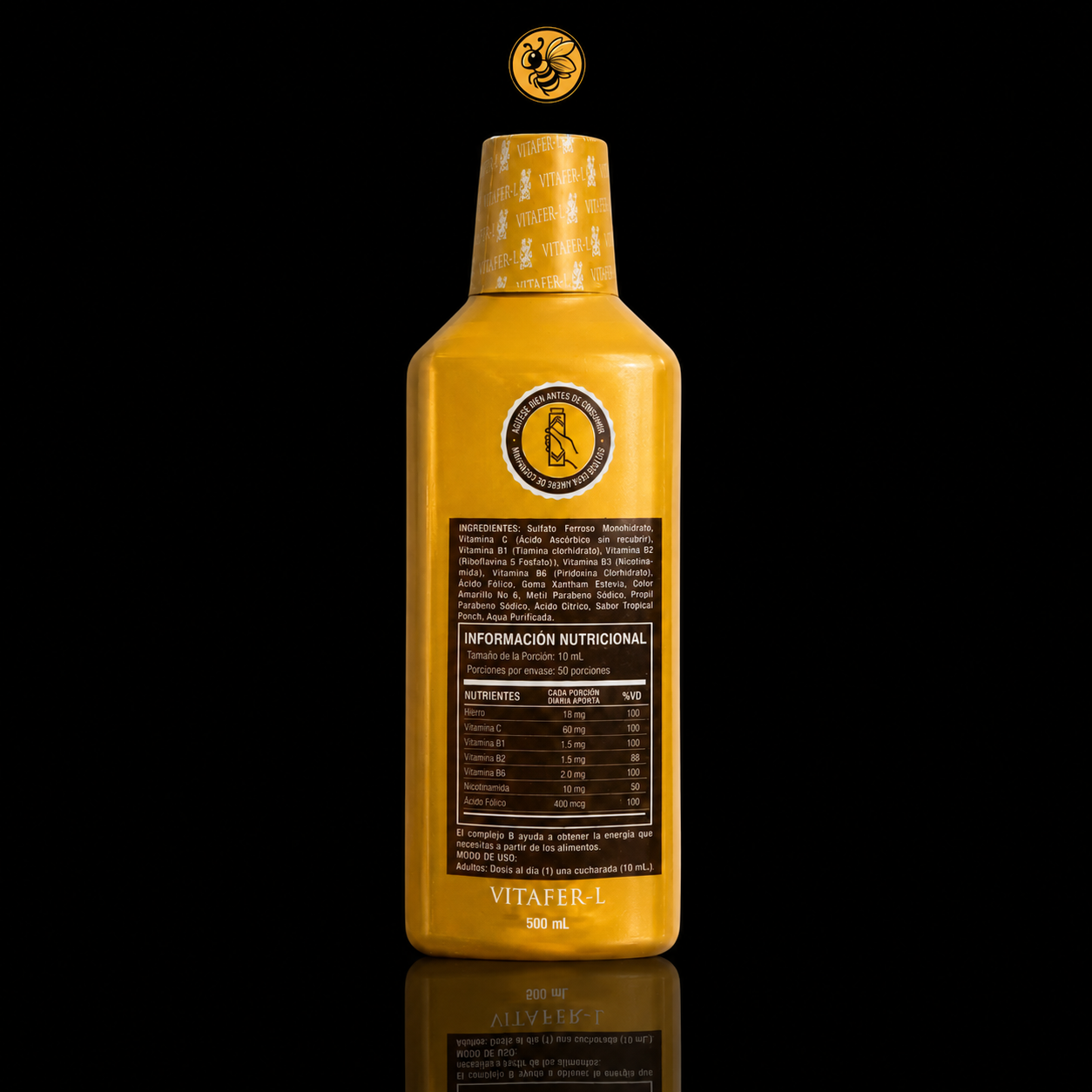 Botella Vitafer 500 ml