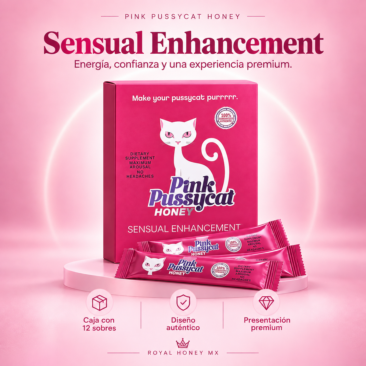 5 Cajas Pink P Cat | Pack Entrada