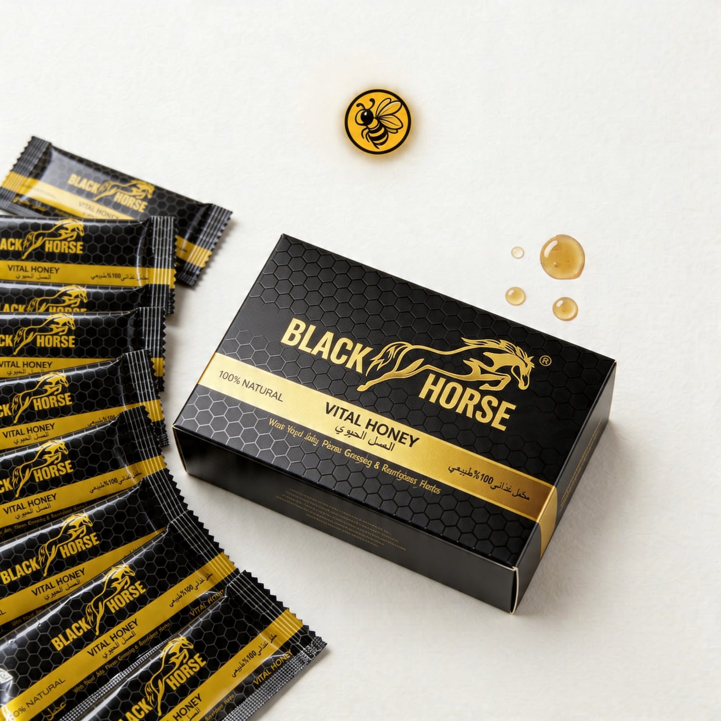 10 Black Horse Boxes | Distributor Pack