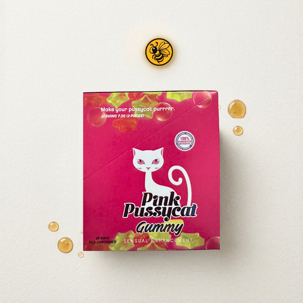 1 Caja Pink P Cat Gomitas | 24 Piezas
