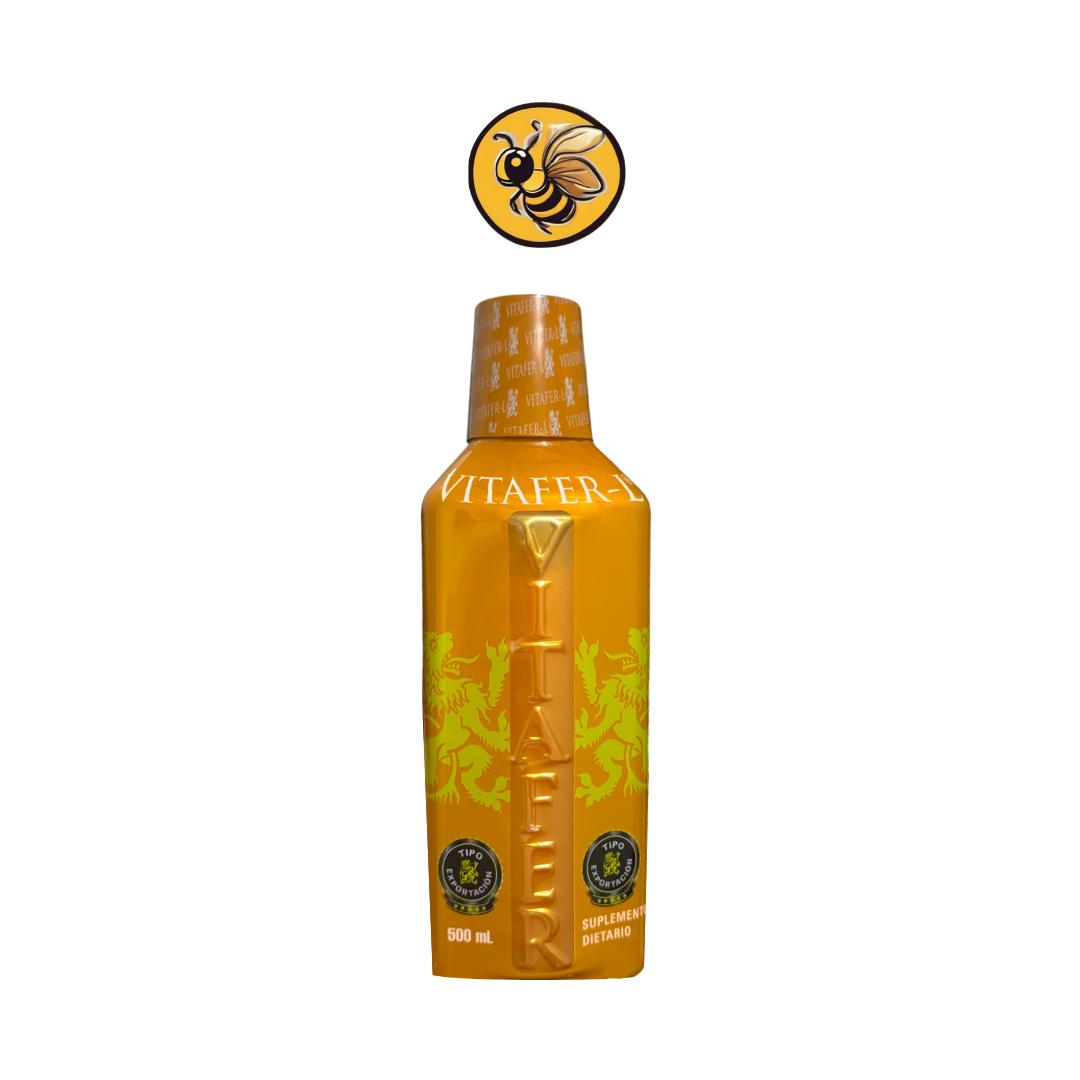 Vitafer-L 500ml - Pack de 10 Botellas, Ideal Para Compartir y Uso Diario