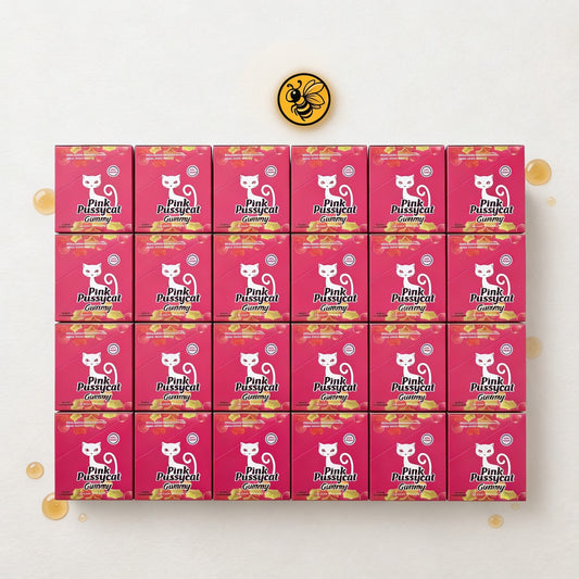 20 Boxes Pink Pussycat Gummies | Pro Pack